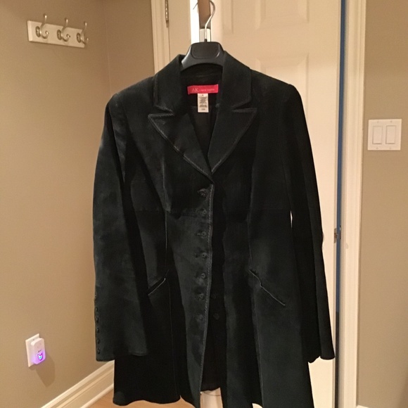 Anne Klein suede jacket - Picture 1 of 3